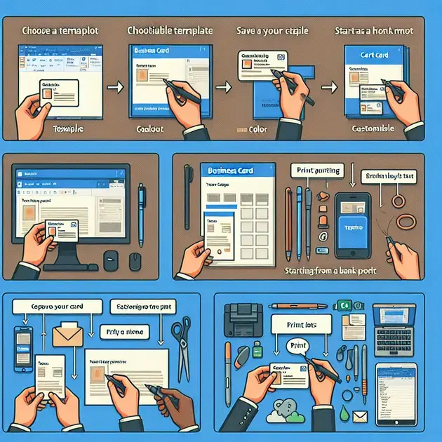 Como fazer um cartão de visita no Word (com modelo pronto e do zero)