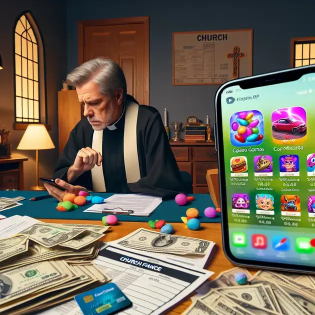 Padre gastou R$ 200 mil da Igreja em Candy Crush, Mario Kart e mais jogos