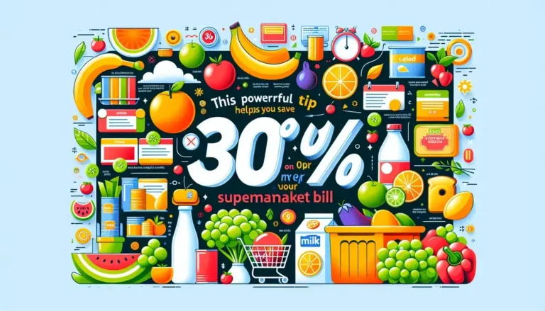 Essa dica poderosa ajuda você a economizar 30% no supermercado